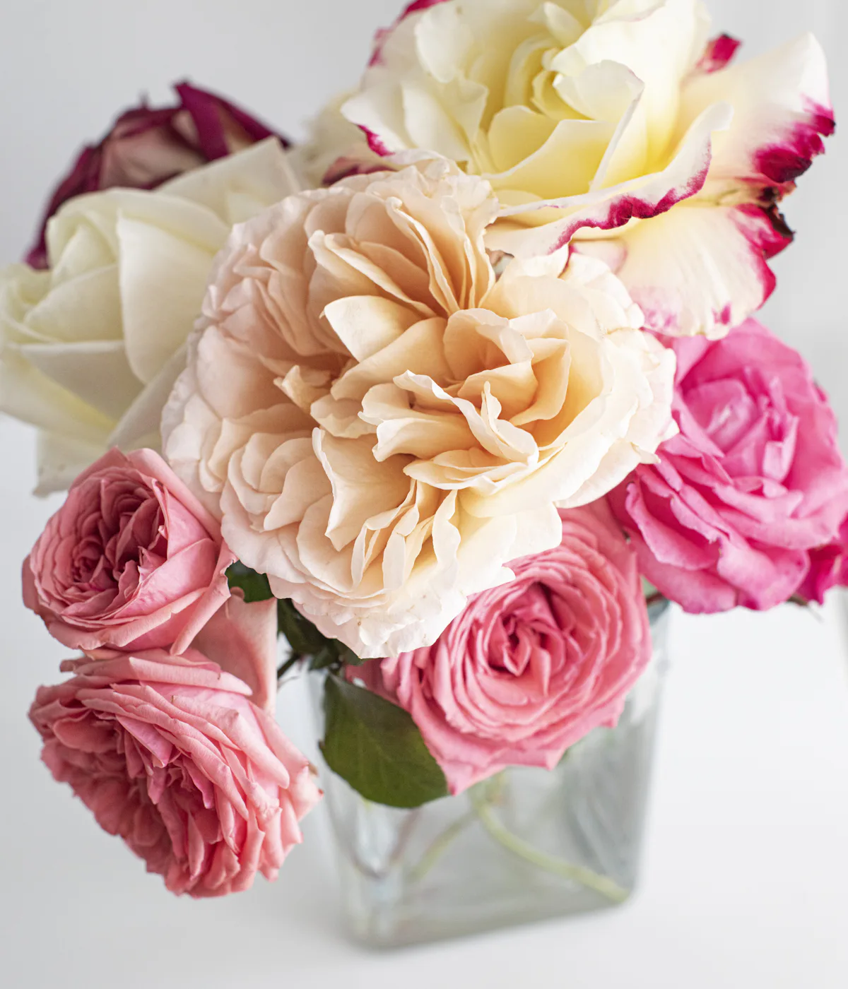 Gosforth flower delivery peach roses Peach rose bouquet for flower delivery in Gosforth